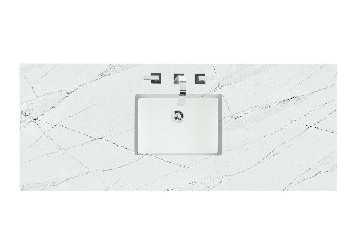 James Martin 050-S60S-SNK 60" Single Top, 3 CM with Sink