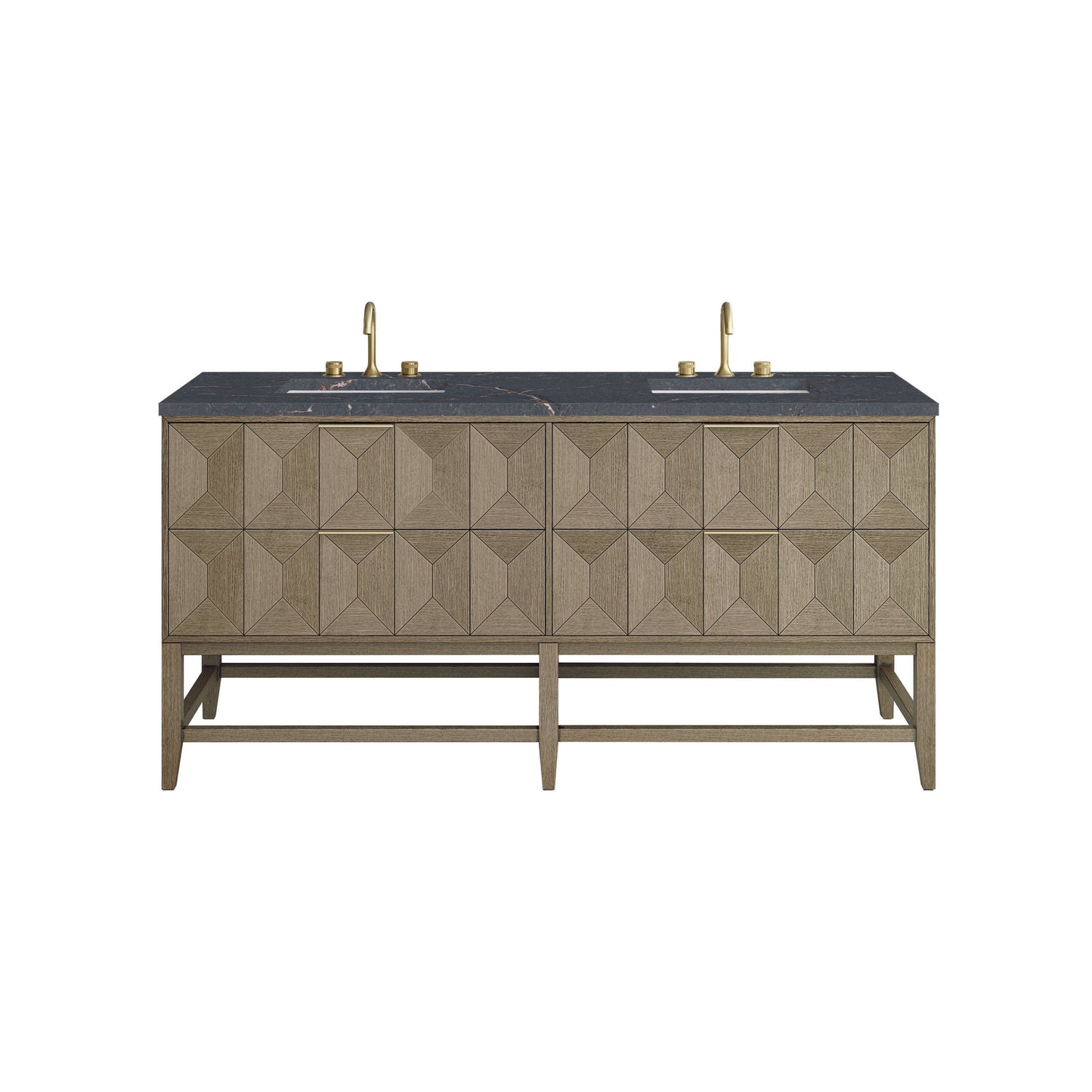 James Martin D100-V72 Emmeline 72" Double Vanity Cabinet