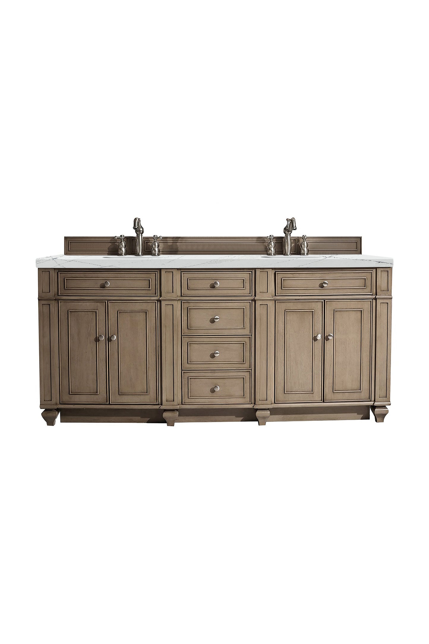 James Martin Bristol 72" Double Vanity Cabinet