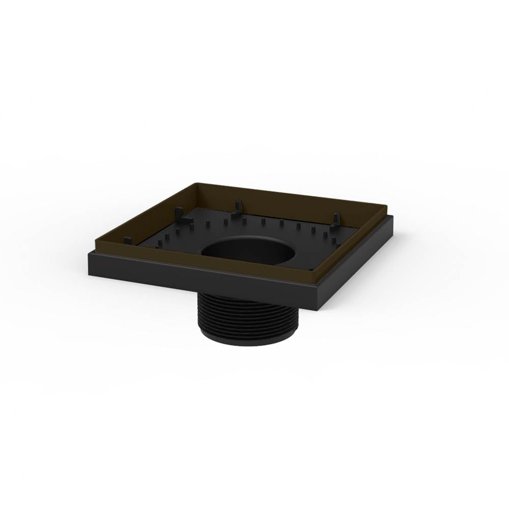 Infinity Drain TL 52- 5"x5" 2" ABS Throat