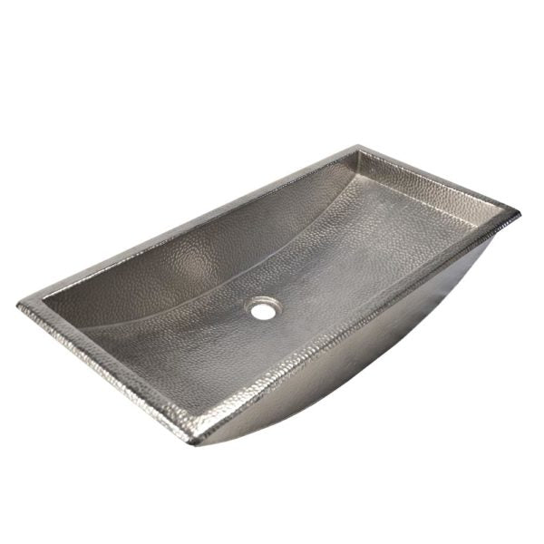 Native Trails CPS500 Trough 30 Bath Sink Brushed Nickel