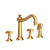 Newport Brass 2470-5432 Traditional, Cross Handle Kitchen Faucet with Side Spray