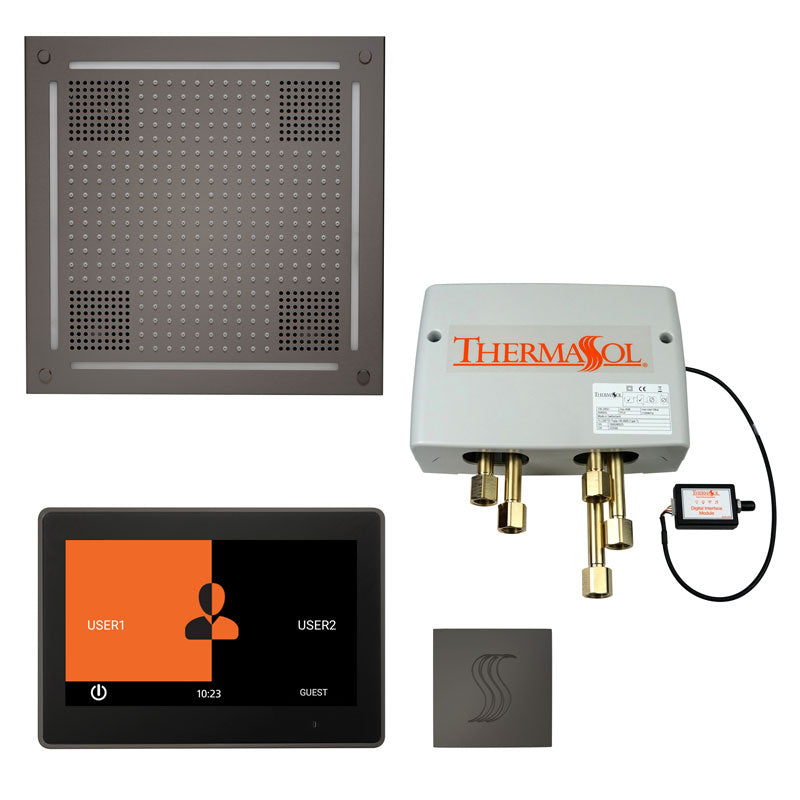 Thermasol TWPH10US - The Total Wellness Hydrovive Package with 10" ThermaTouch  Square