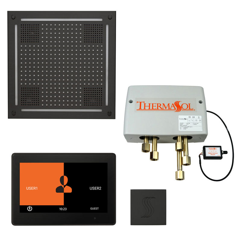 Thermasol TWPH10US - The Total Wellness Hydrovive Package with 10" ThermaTouch  Square