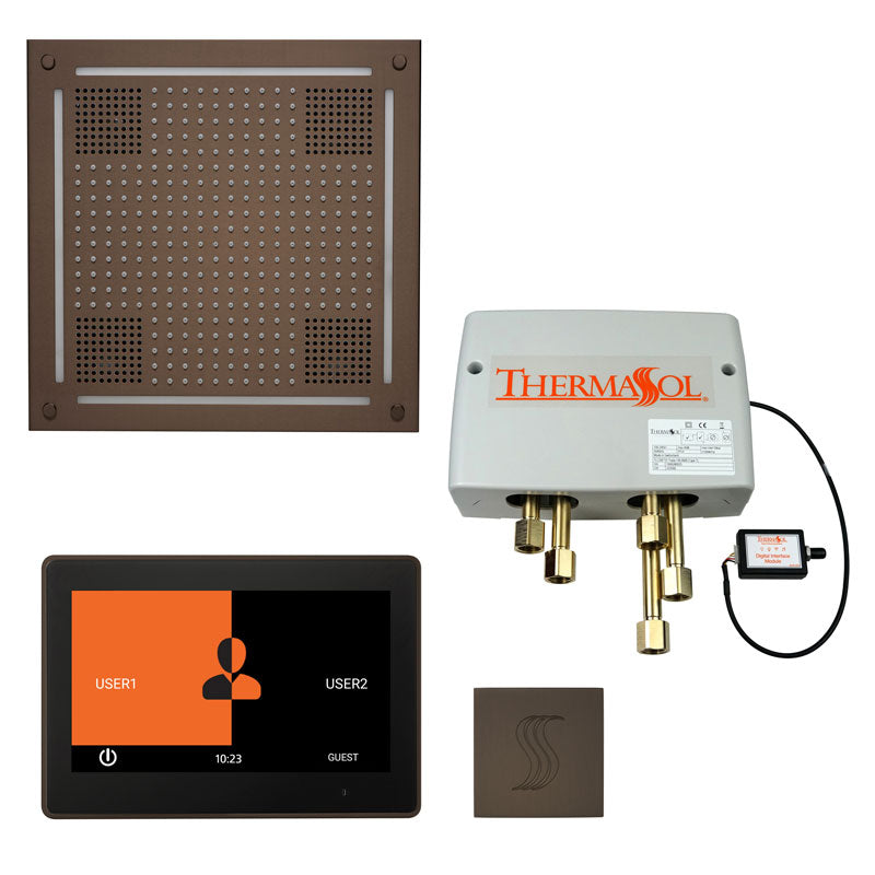 Thermasol TWPH10US - The Total Wellness Hydrovive Package with 10" ThermaTouch  Square