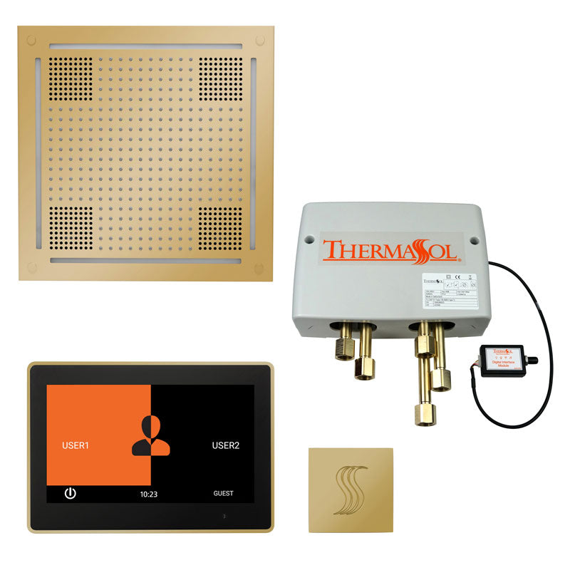 Thermasol TWPH10US - The Total Wellness Hydrovive Package with 10" ThermaTouch  Square