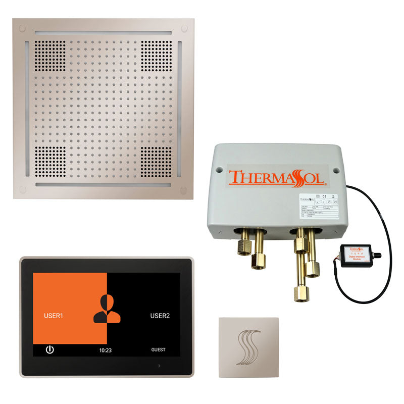 Thermasol TWPH10US - The Total Wellness Hydrovive Package with 10" ThermaTouch  Square