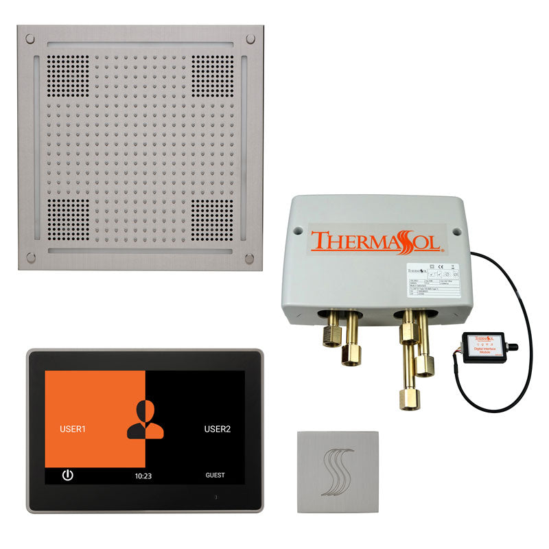 Thermasol TWPH10US - The Total Wellness Hydrovive Package with 10" ThermaTouch  Square