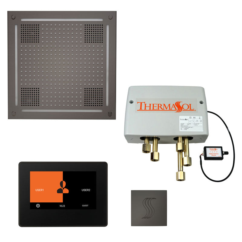 Thermasol TWPH7S - The Total Wellness Hydrovive Package with 7" ThermaTouch and Square
