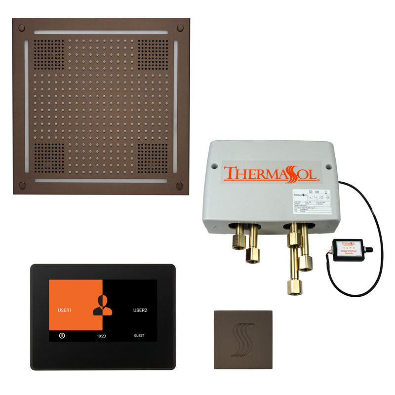 Thermasol TWPH7S - The Total Wellness Hydrovive Package with 7" ThermaTouch and Square