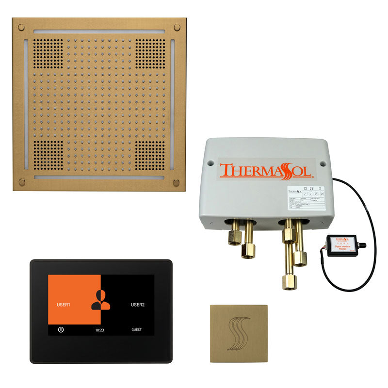 Thermasol TWPH7S - The Total Wellness Hydrovive Package with 7" ThermaTouch and Square
