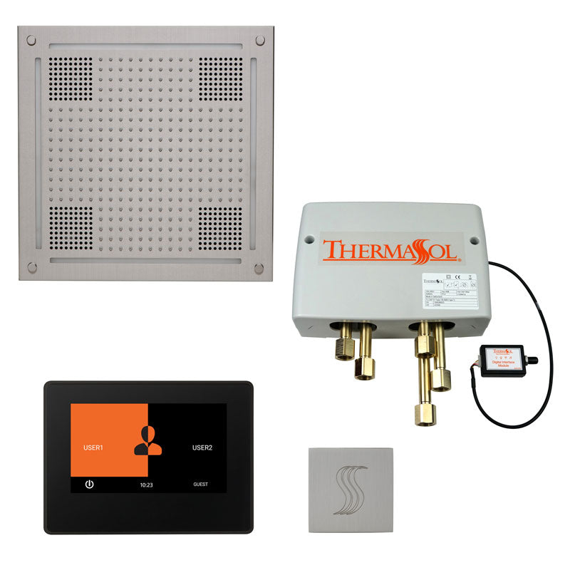 Thermasol TWPH7S - The Total Wellness Hydrovive Package with 7" ThermaTouch and Square