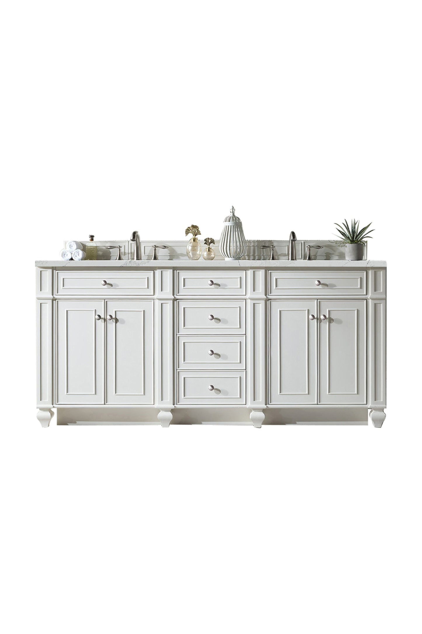 James Martin Bristol 72" Double Vanity Cabinet