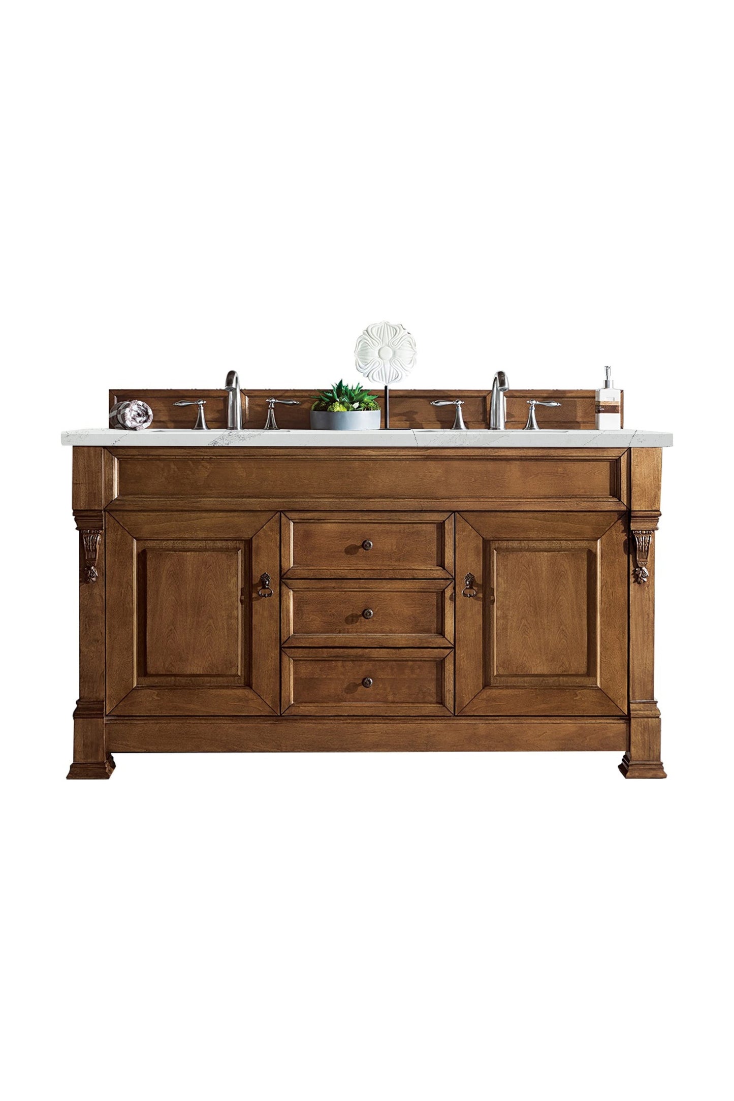 James Martin 147-114-5671 Brookfield 60" Double Vanity Cabinet
