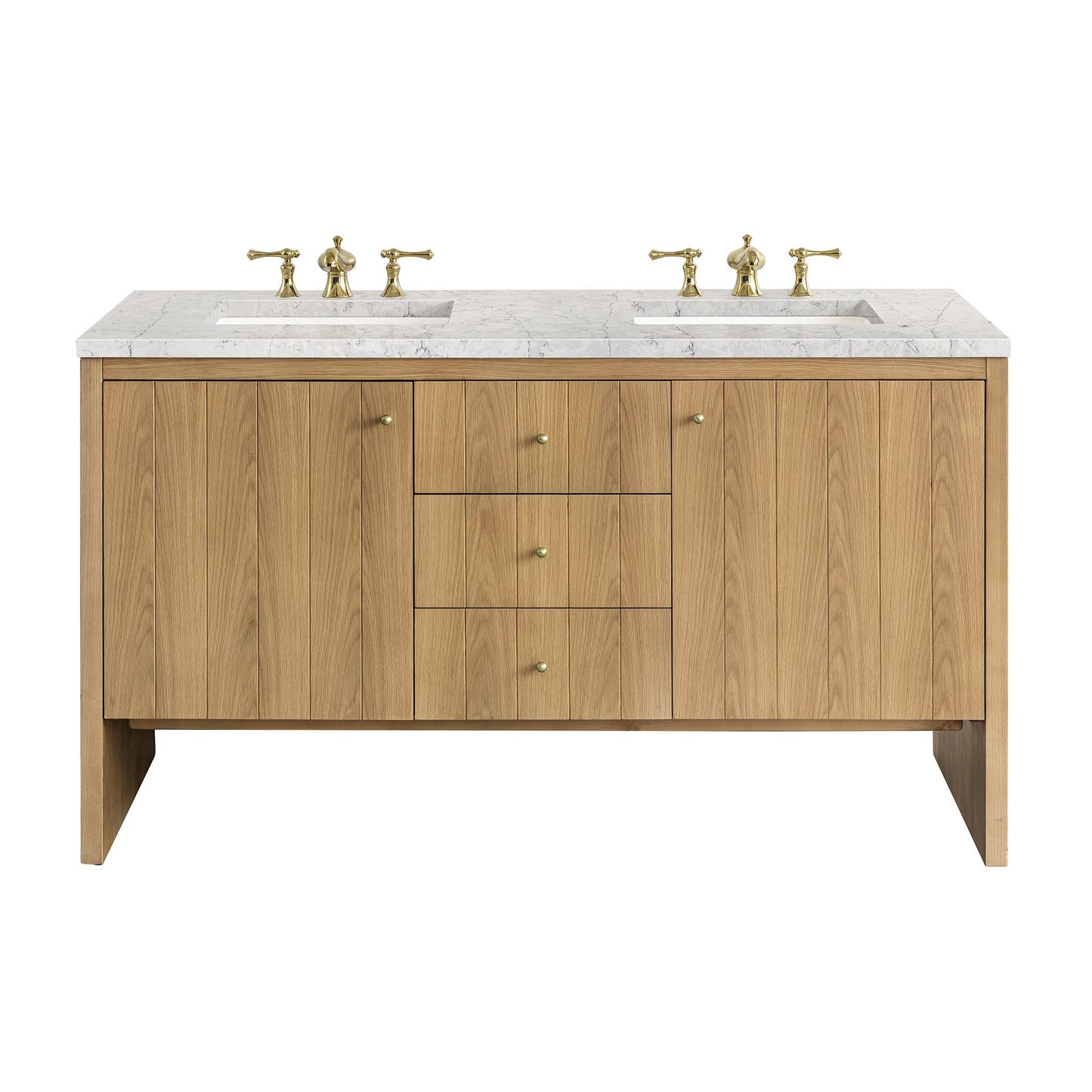 James Martin 435-V60D Hudson 60" Double Vanity Cabinet