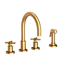 Load image into Gallery viewer, Newport Brass 9911 East Linear Kitchen Faucet With Side Spray
