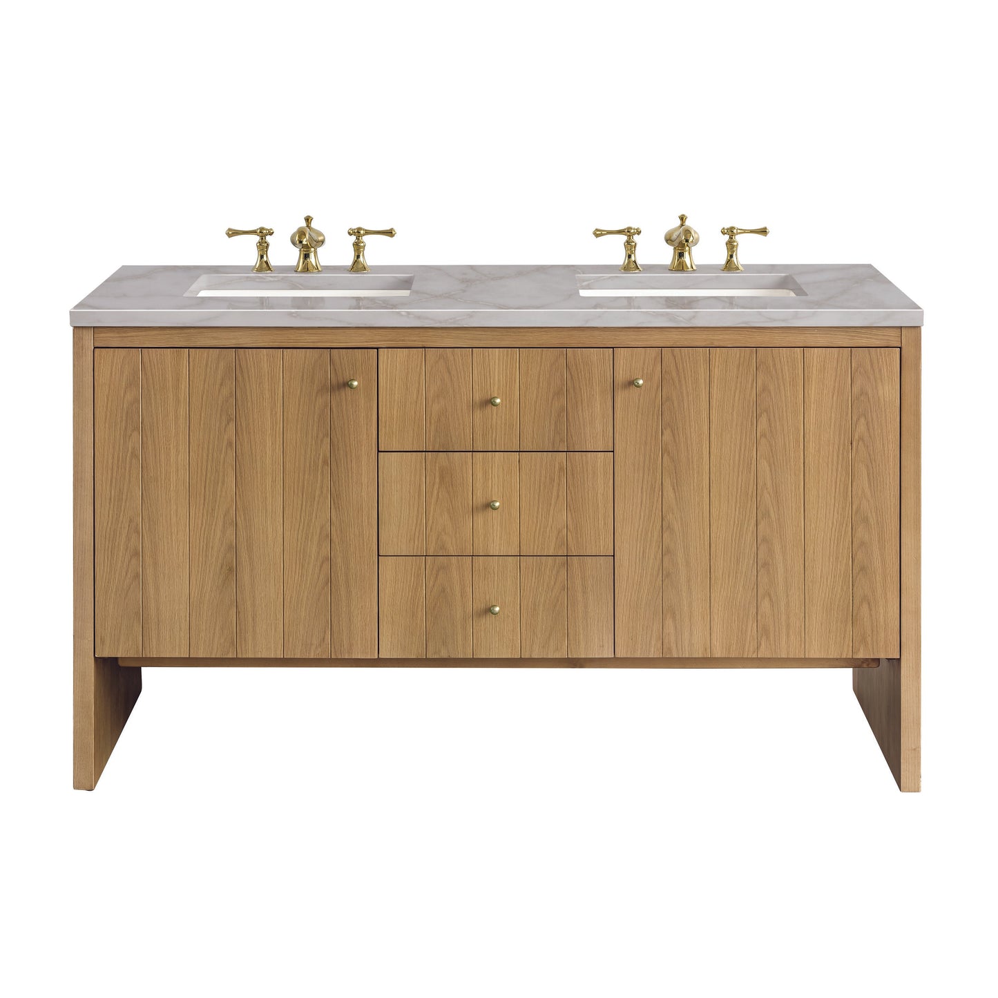 James Martin 435-V60D Hudson 60" Double Vanity Cabinet