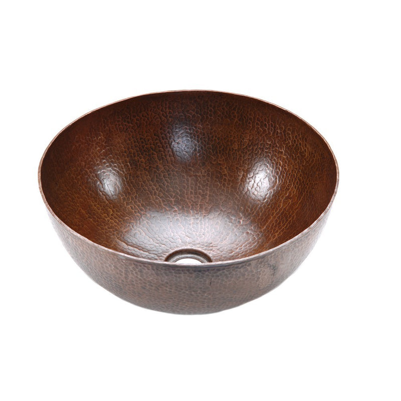 Premier Medium Round Vessel Copper Sink VR15BDB