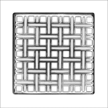 Load image into Gallery viewer, Infinity Drain VS 5 5” Strainer - Weave Pattern for V 5, VD 5, VDB 5