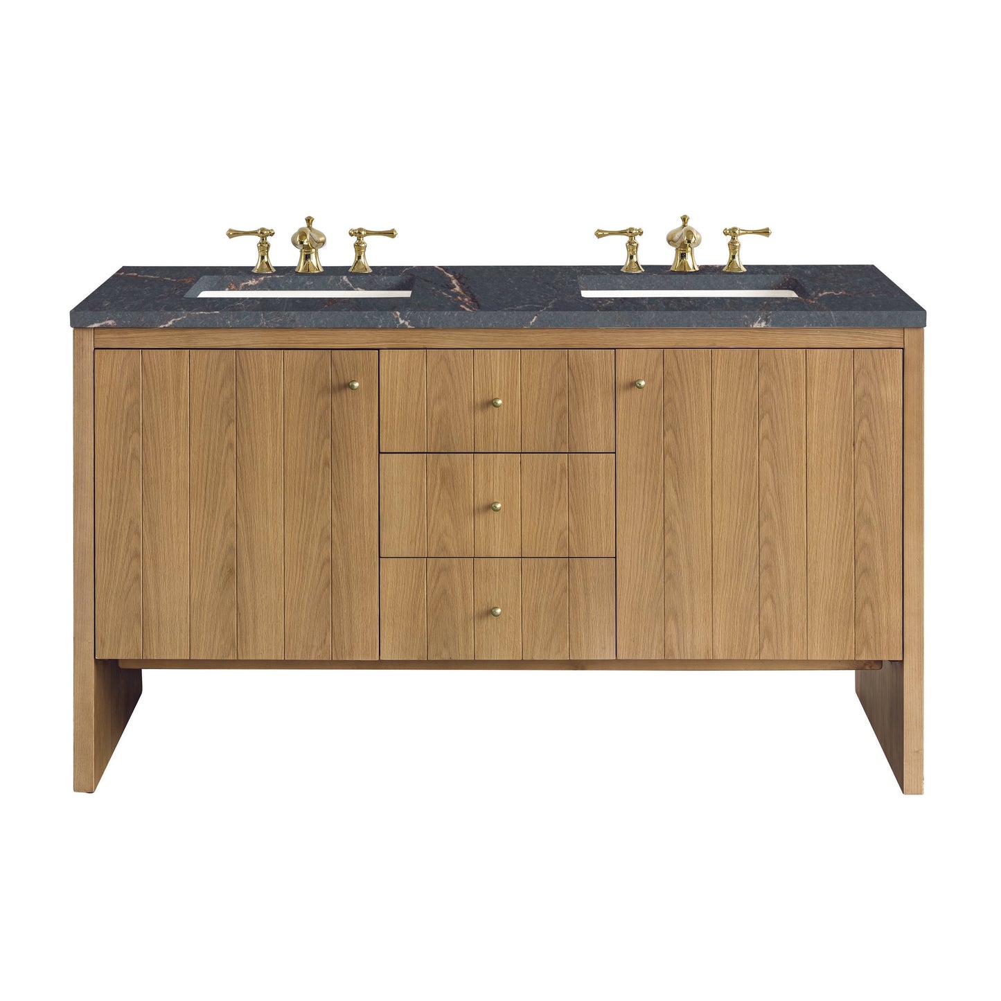 James Martin 435-V60D Hudson 60" Double Vanity Cabinet