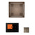 Thermasol WHSTP7S - The wellness Hydrovive Steam Package with 7" ThermaTouch Square