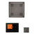 Thermasol WHSTP7S - The wellness Hydrovive Steam Package with 7" ThermaTouch Square