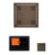 Thermasol WHSTP7S - The wellness Hydrovive Steam Package with 7" ThermaTouch Square
