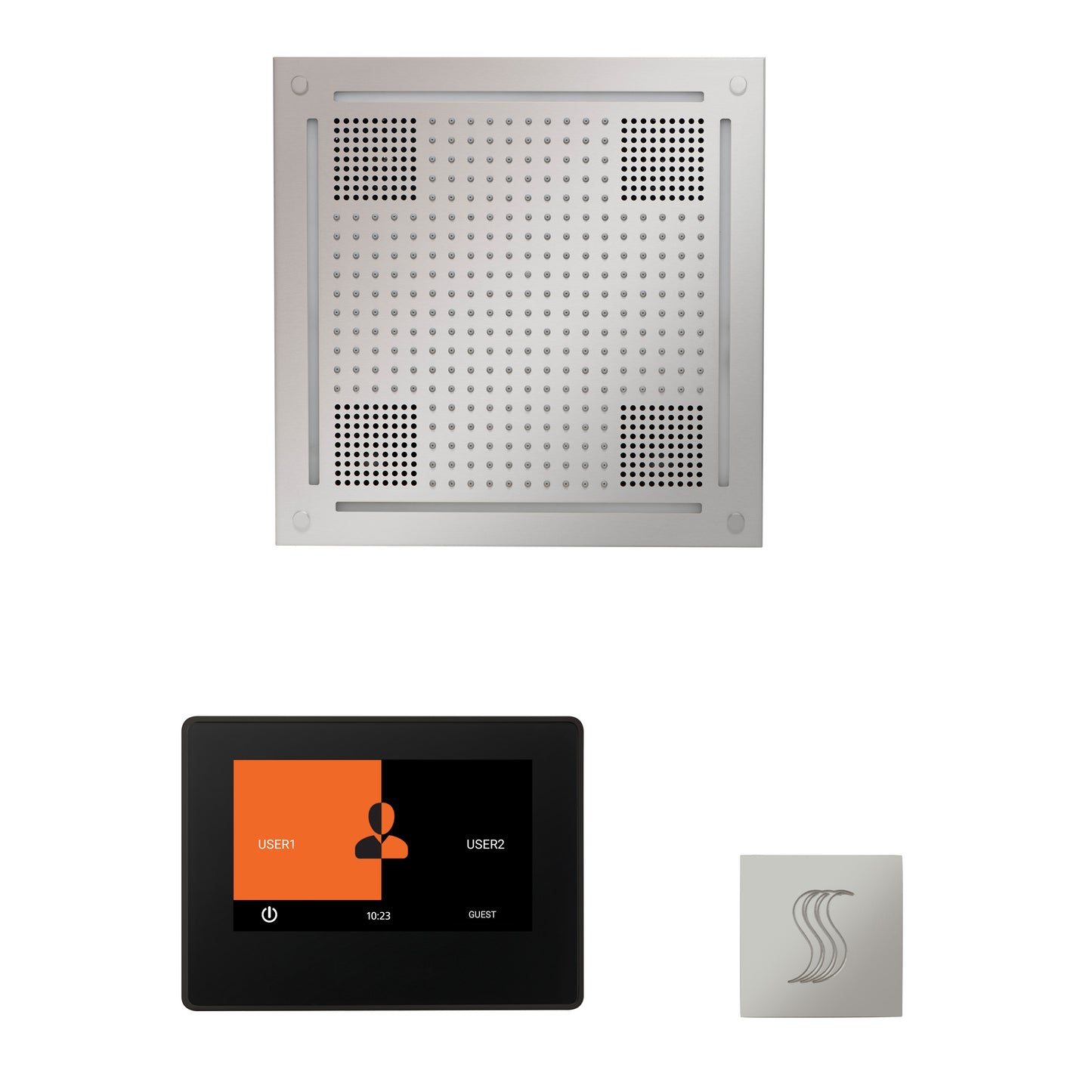 Thermasol WHSTP7S - The wellness Hydrovive Steam Package with 7" ThermaTouch Square