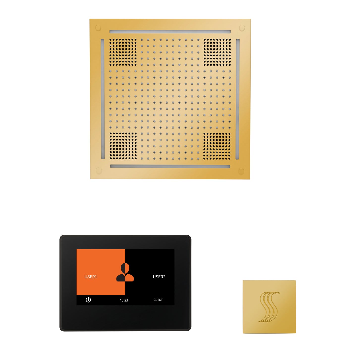 Thermasol WHSTP7S - The wellness Hydrovive Steam Package with 7" ThermaTouch Square