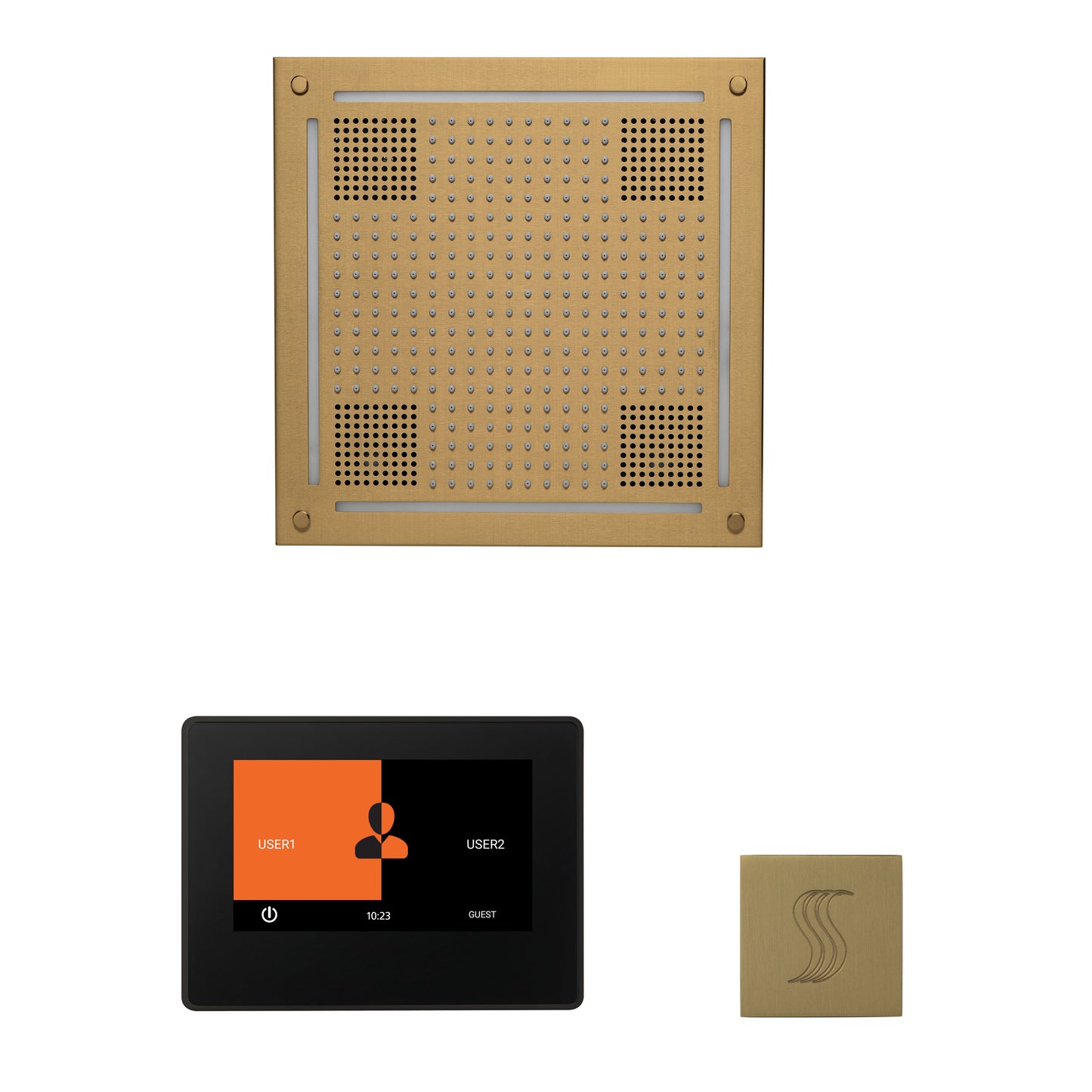 Thermasol WHSTP7S - The wellness Hydrovive Steam Package with 7" ThermaTouch Square