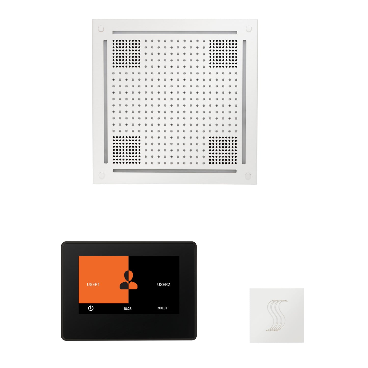 Thermasol WHSTP7S - The wellness Hydrovive Steam Package with 7" ThermaTouch Square