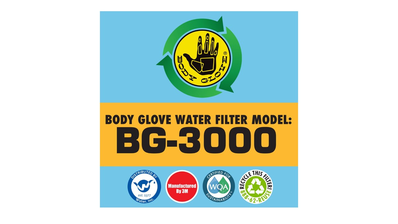 Water Inc WI-BG3000 Level 2 Body Glove Filtration System - Full New System