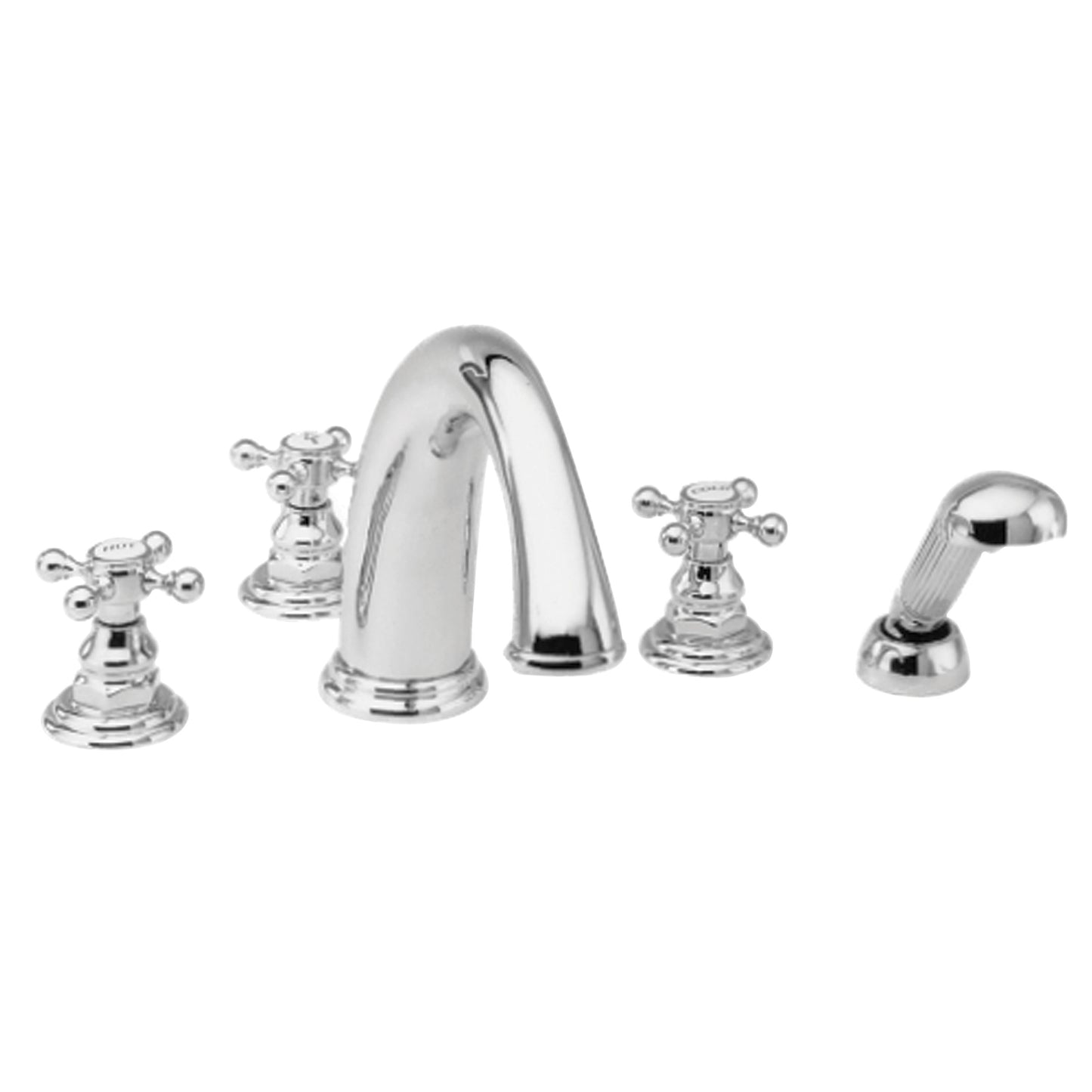 Newport Brass 3-897 Alveston Roman Tub Faucet with Hand Shower