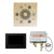 Thermasol WSP7S The Wellness Shower Package with 7" ThermaTouch Square