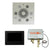 Thermasol WSP7S The Wellness Shower Package with 7" ThermaTouch Square
