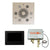 Thermasol WSP7S The Wellness Shower Package with 7" ThermaTouch Square