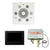 Thermasol WSP7S The Wellness Shower Package with 7" ThermaTouch Square