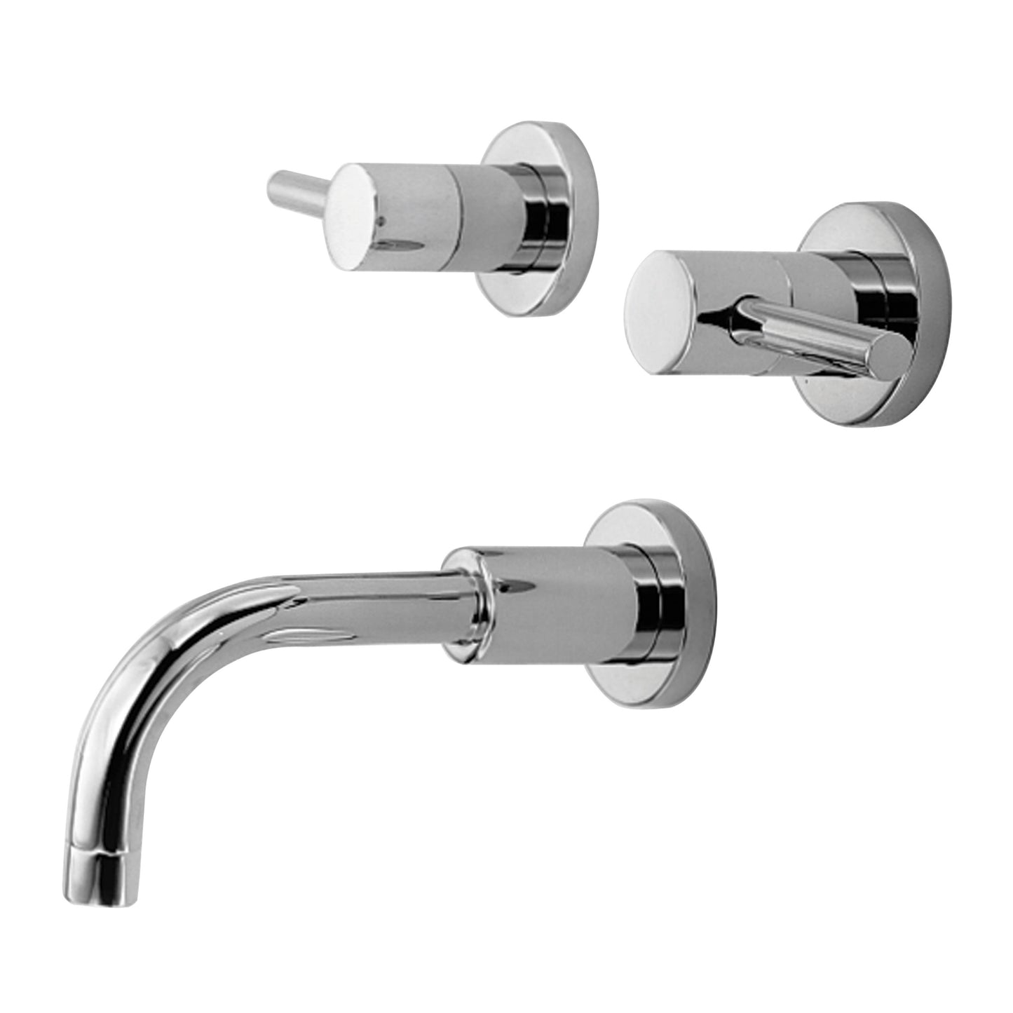 Newport Brass 3-1505 East Linear Wall Mount Tub Faucet