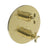 Newport Brass 3-3333TR Tolmin 1/2" Round Thermostatic Trim Plate with Handle - Parent