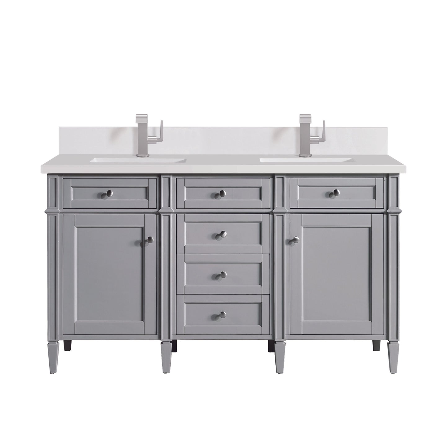 James Martin Brittany 60" Double Vanity Cabinet