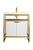 James Martin Boston 31.5" Single Console Vanity With Storage and Top