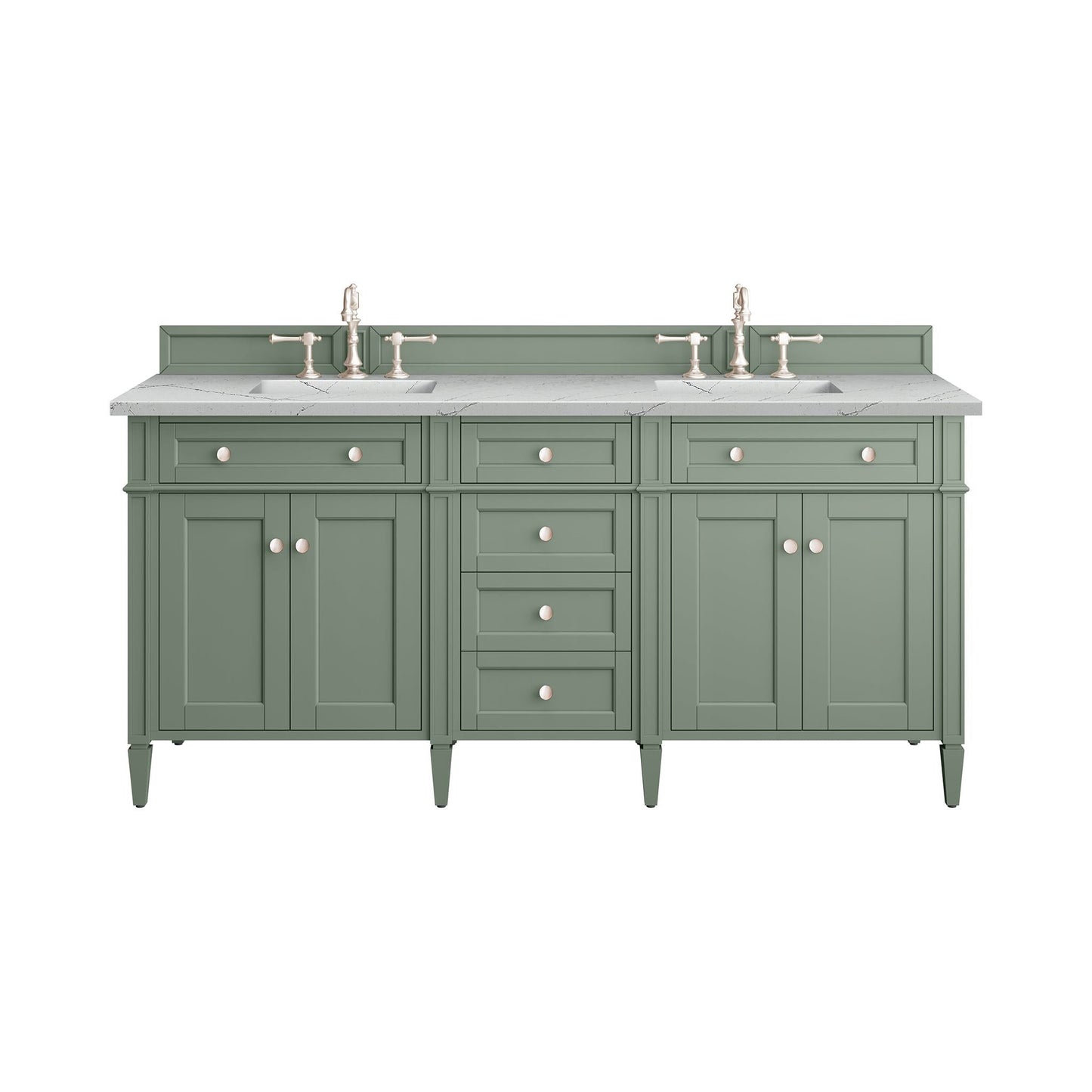 James Martin Brittany 72" Double Vanity Cabinet