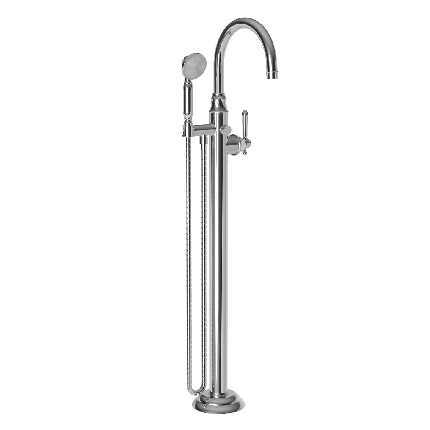 Newport Brass 930-4261 Chesterfield Exposed Tub and Hand Shower Set - Free Standing