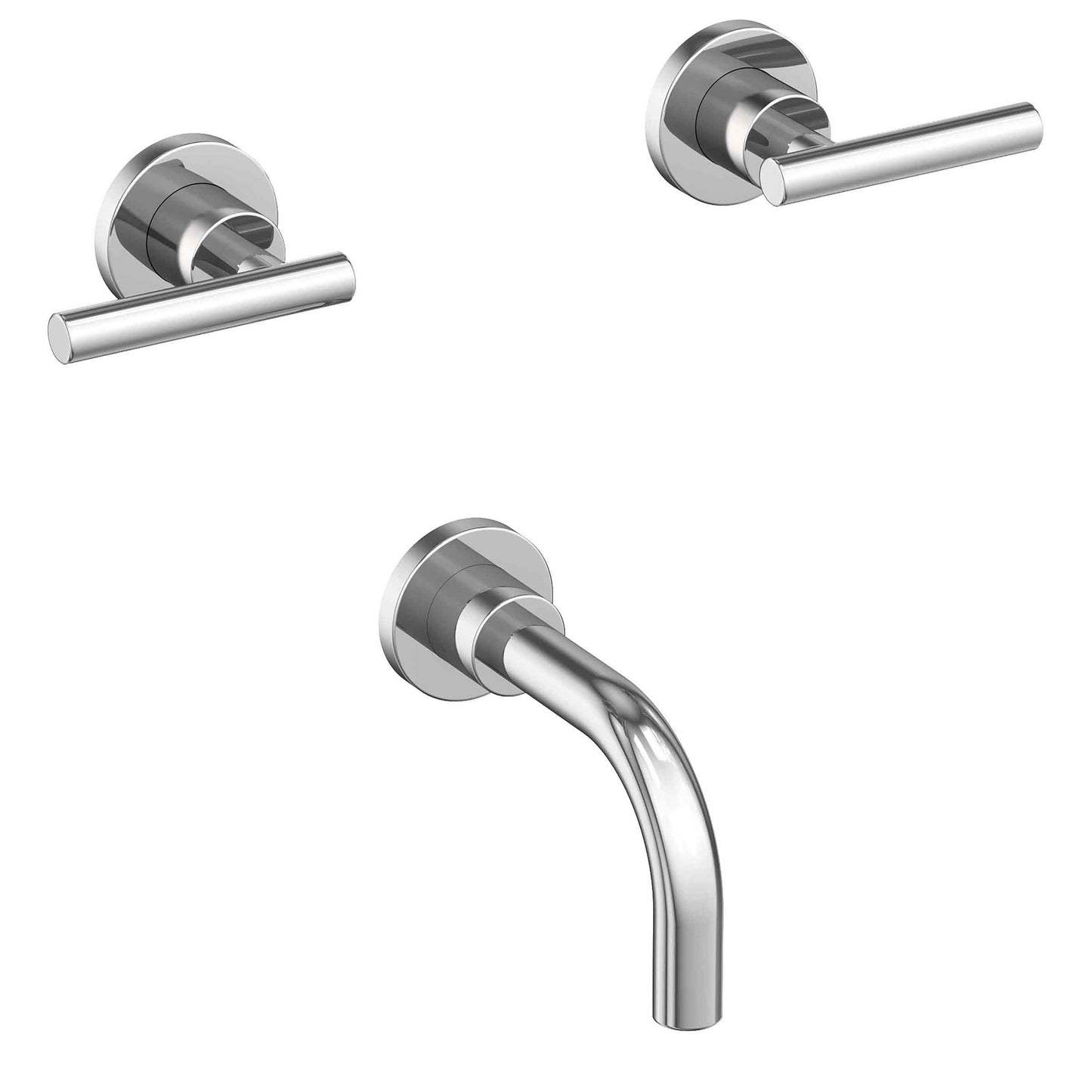 Newport Brass 3-995L East Linear Wall Mount Tub Faucet - Parent