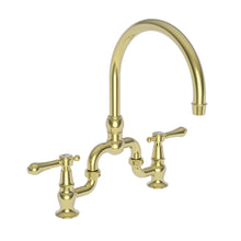 Load image into Gallery viewer, Newport Brass 9463 Chesterfield Kitchen Bridge Faucet