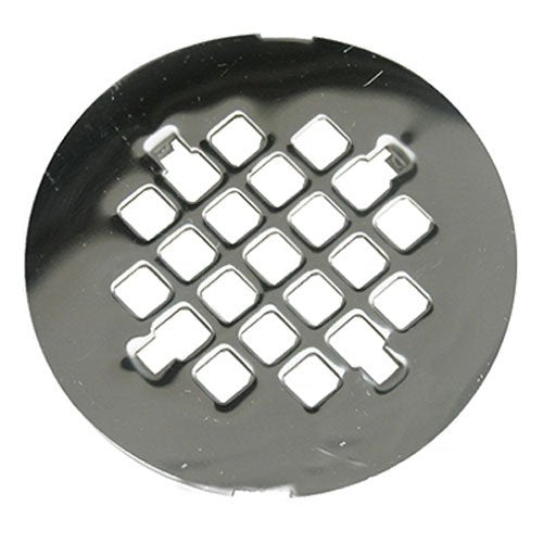 DMH 03-1355 4-1/4-Inch Snap In Style Shower Drain Grate, Chrome Plated