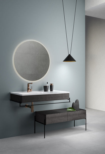 Cheviot 1305-WH-1 Modern Equal Single Console Sink