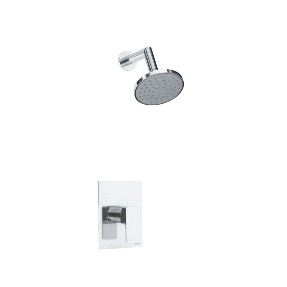 Isenberg Serie 196 196.3000 Single Output Shower Set With ABS Shower Head & Arm