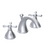 Rubinet 1AFJC Widespread Lav Set With (Jasmin Spout) Less Drain
