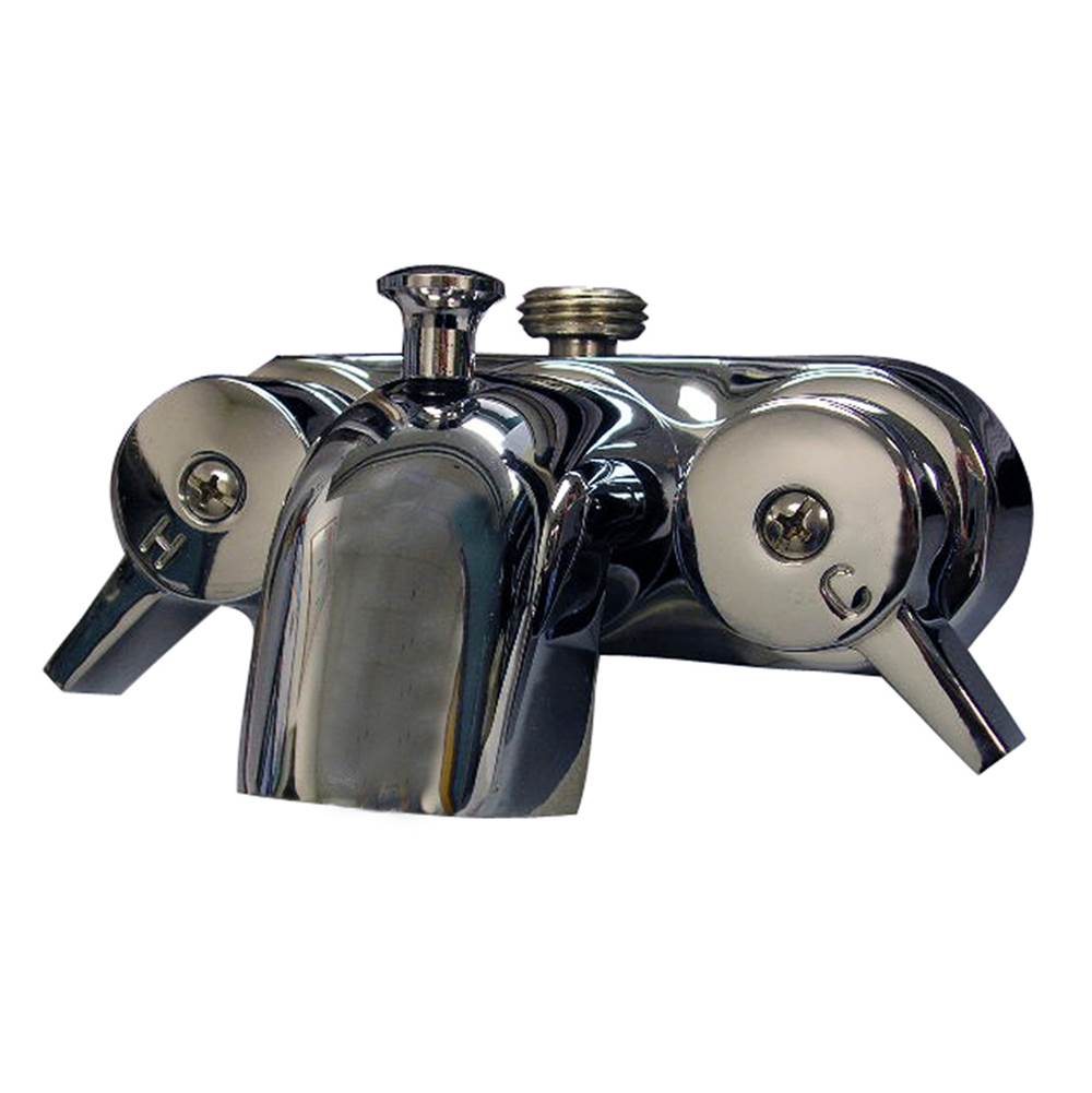Barclay 205-S-CP Diverter Bathcock Spout 1/2 connection  - Polished Chrome